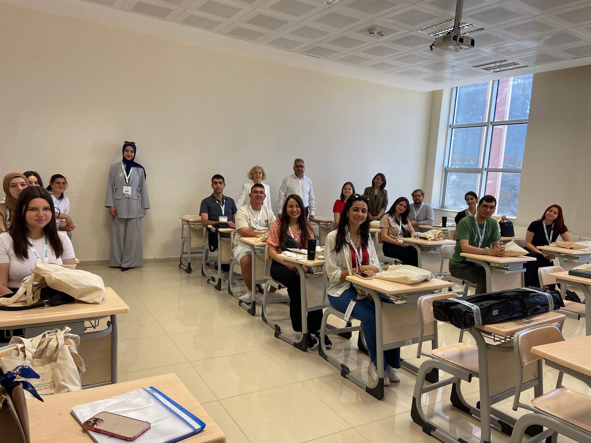 Yaz Okulunda İlk Ders Yapıldı